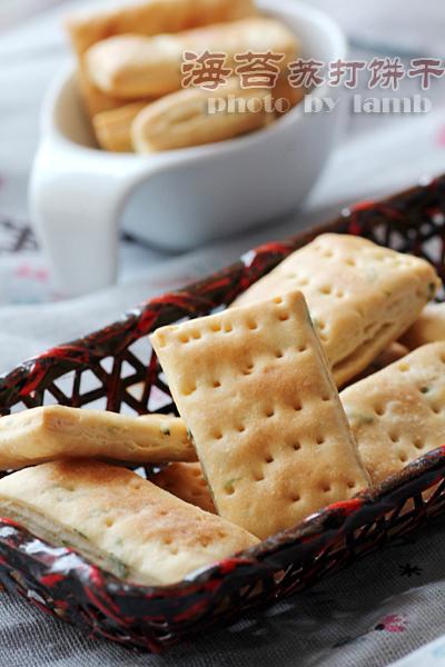 海苔苏打饼干的做法