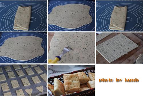 海苔苏打饼干的做法