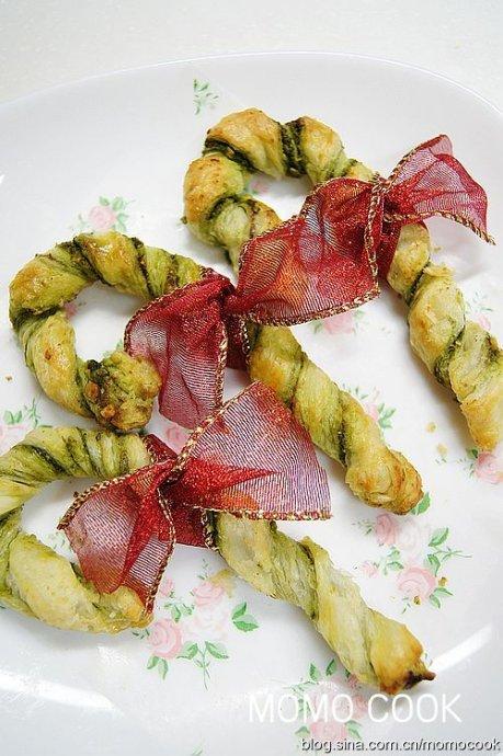 千层酥抹茶拐杖饼干的做法