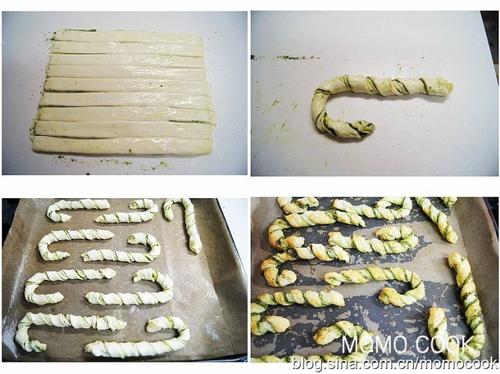 千层酥抹茶拐杖饼干的做法