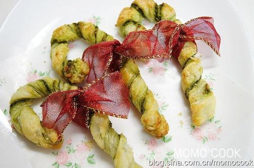 千层酥抹茶拐杖饼干的做法