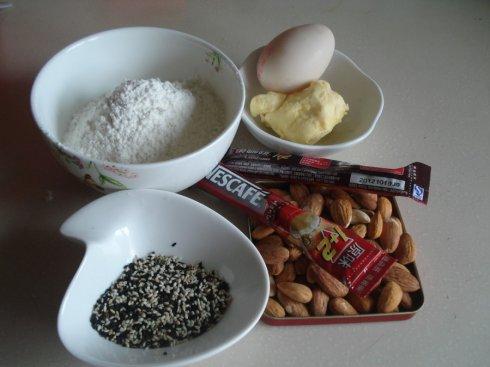 咖啡杏仁饼干的做法
