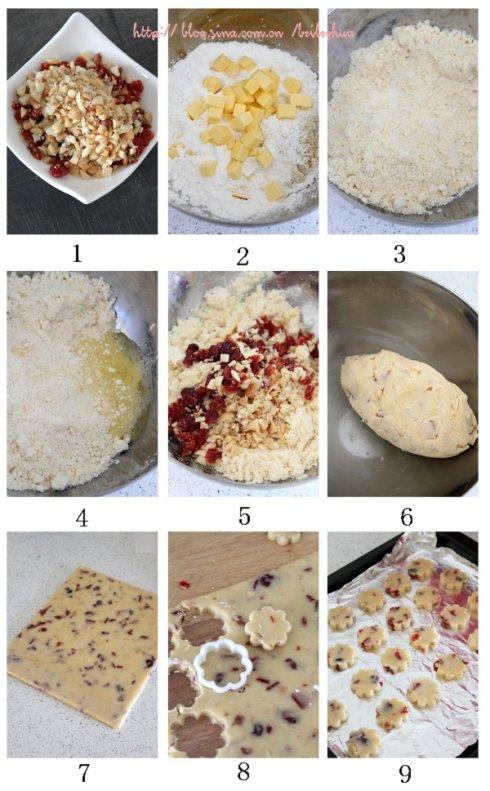 蔓越莓酥饼的做法