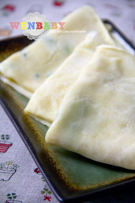 葱花鸡蛋早餐饼的做法