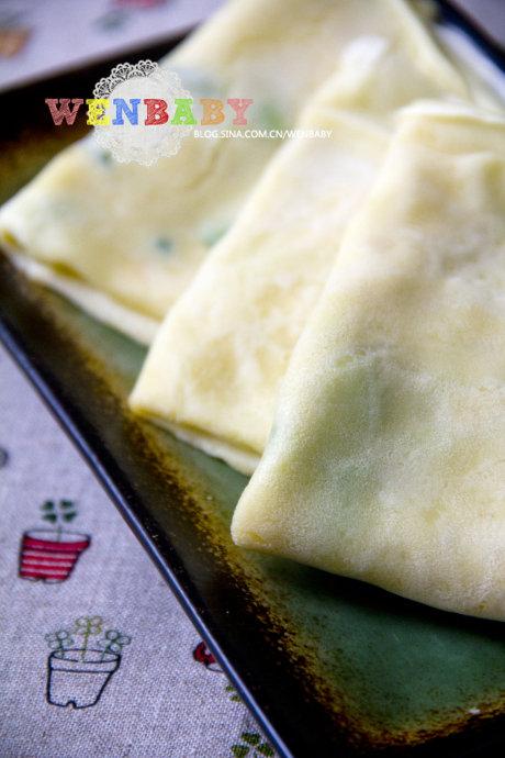 葱花鸡蛋早餐饼的做法