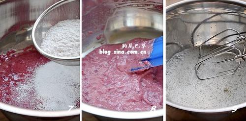 紫薯戚风的做法