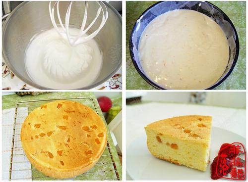 南瓜戚风的做法