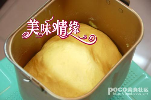 牛油蜜豆小餐包的做法