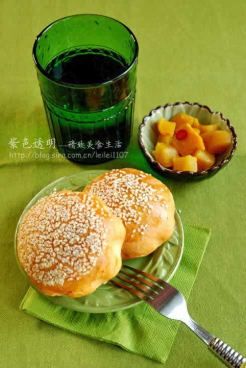 乳酪/肉松馅的黄金芝士面包的做法