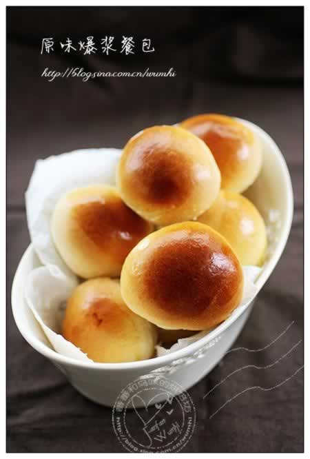 风靡台湾的面包--原原味爆浆餐包的做法(风靡台湾的面包)味爆浆餐包