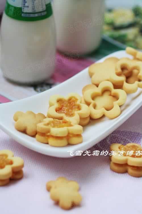 果酱夹心饼干的做法