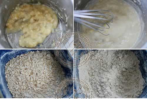 香蕉燕麦高纤棒的做法(早餐菜谱-丰富膳食纤维)