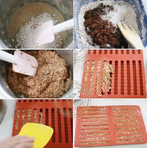 香蕉燕麦高纤棒的做法(早餐菜谱-丰富膳食纤维)