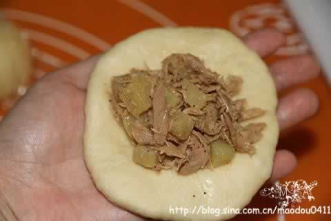 土豆金枪鱼面包的做法