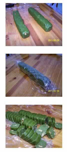 绿茶核桃饼干的做法