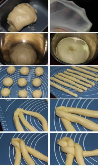 奶香辫子面包的做法