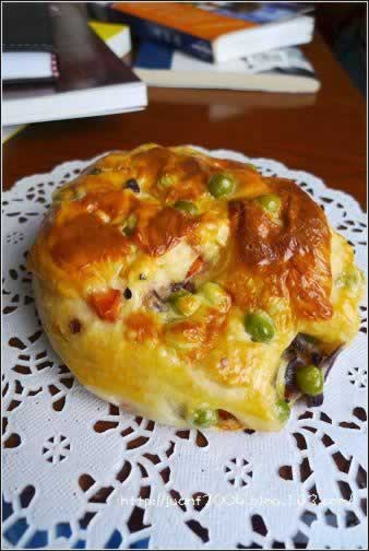 田园芝士面包的做法