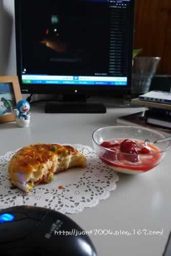 田园芝士面包的做法