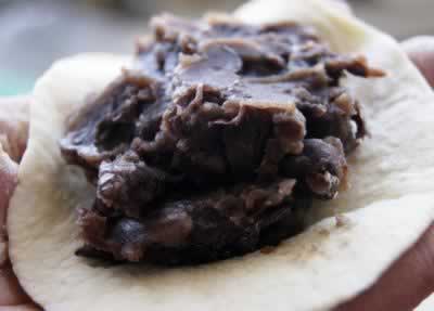 电饼铛花生糖馅饼和豆沙馅饼的做法