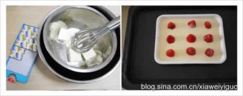 草莓乳酪布丁的做法(甜品)