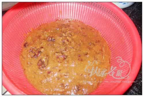 自制红枣泥的做法(馅料)