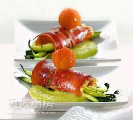 风干牛肉蔬菜卷的做法 风干牛肉蔬菜卷的做法