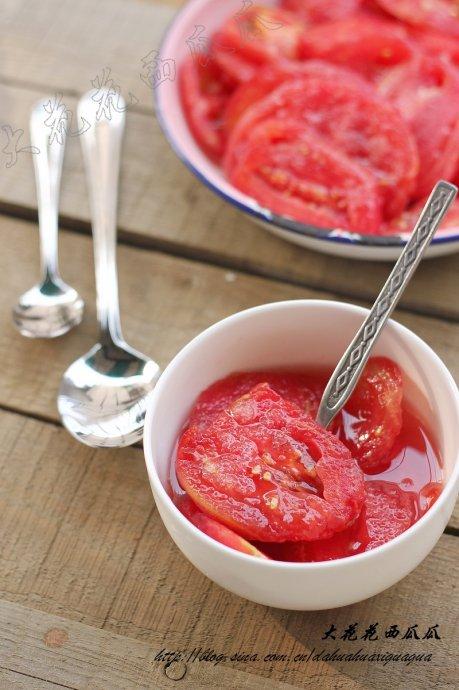 糖渍番茄的做法(甜品)
