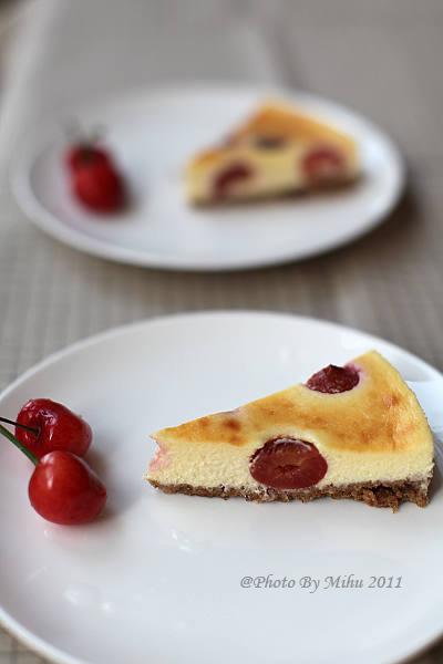 樱桃芝士蛋糕的做法(甜品)