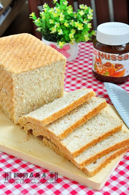 全麦土司的做法