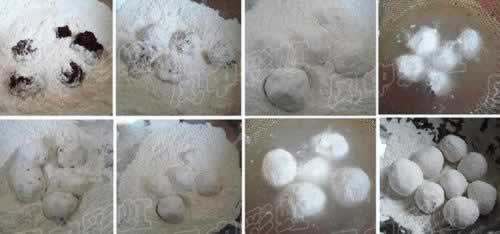 巧克力元宵的做法