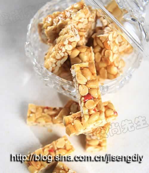 花生脆糖的做法(春节零食)