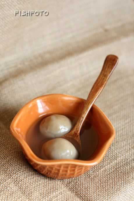 咖啡蜜豆汤圆的做法
