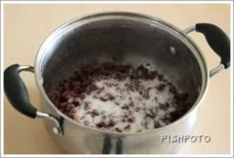 咖啡蜜豆汤圆的做法