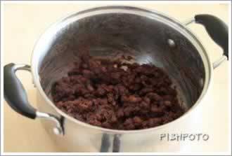 咖啡蜜豆汤圆的做法