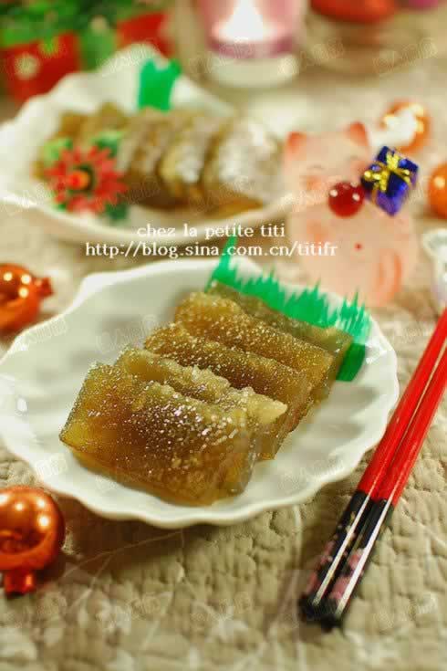 黄金马蹄糕的做法(广州春节餐桌甜点-步步高升)