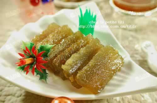 黄金马蹄糕的做法(广州春节餐桌甜点-步步高升)