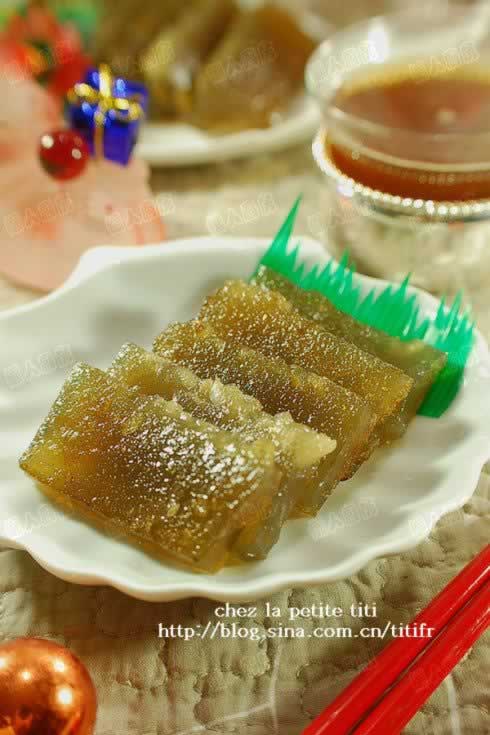 黄金马蹄糕的做法(广州春节餐桌甜点-步步高升)