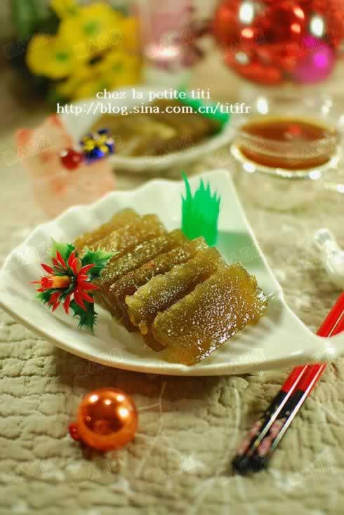 黄金马蹄糕的做法(广州春节餐桌甜点-步步高升)