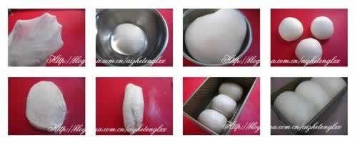 自制淡奶油咸吐司的做法