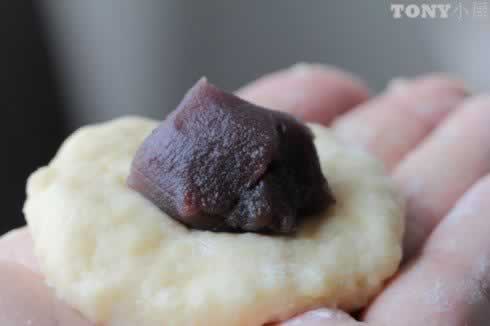 平底锅红豆小餐包的做法
