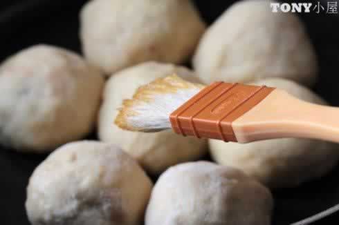 平底锅红豆小餐包的做法