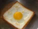 吐司煎鸡蛋的做法,怎么做,如何做,图解详细步骤的做法