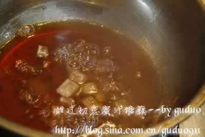 蜜汁糖藕的做法(最传统的甜点)