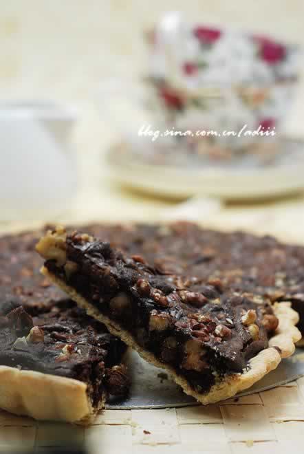 巧克力核桃派的做法(西点-益智补脑)