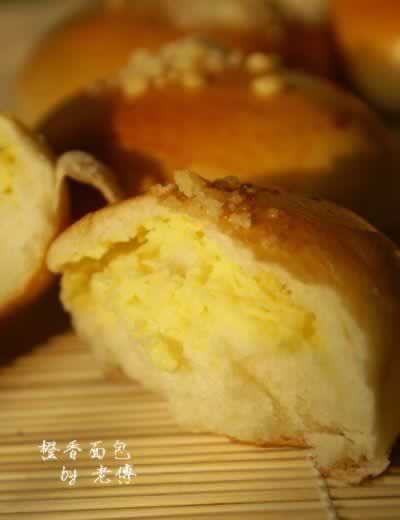 橙香面包的做法