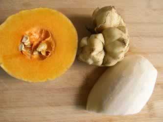 甜控南瓜百合莲藕的做法(润肺明目甜汤)