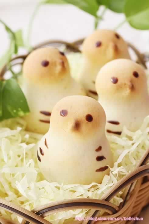 卡通烧果子的做法