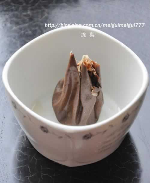 冻梨、软儿梨、黑梨的做法(特色水果)