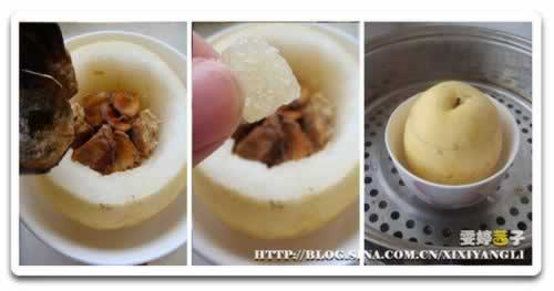 罗汉果川贝炖雪梨的做法(家庭食疗-清肺止咳的水果盅)