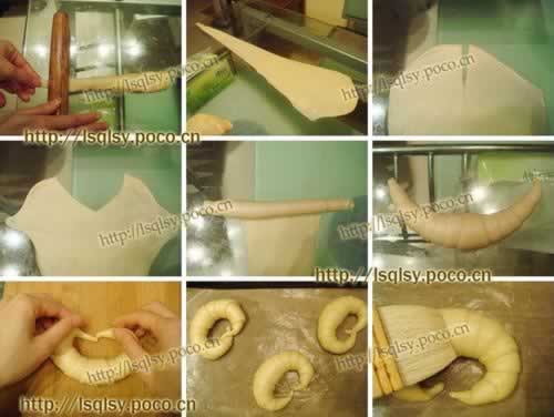 金牛角面包的做法